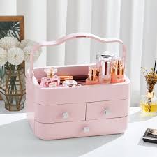 desktop mirror makeup case holder