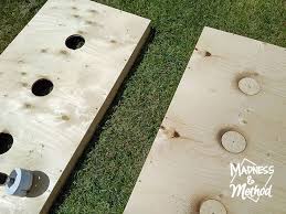 washer toss game diy madness method