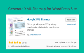 generate xml sitemap for wordpress site