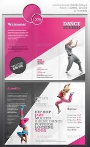 Brochure Examples For Dance Team