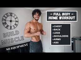 full body home workout build muscle