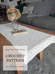 Table Runner Diy Crochet Pattern