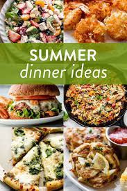 20 fresh summer dinner recipe ideas