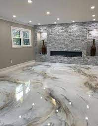 Modern Stylish Marble Floor Design