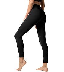 Lapasa Womens Sport Leggings Yoga Pants Running Tights With Hidden Pocket 1 2 Pack L01 Black S Uk 8 10 Waist See Chart