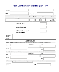 Sample Of Petty Cash Request Form Under Fontanacountryinn Com