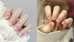 blush nails are making a huge comeback