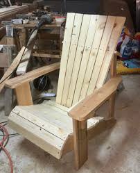 building a pair of adirondack chairs
