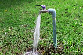Garden Faucet Ad Running Water
