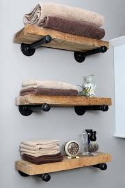 A blog dedicated to diy decorating and home improvement. 30 Diy Pipe Shelves Made With Industrial Pipe Wood Diy Crafts