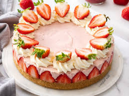 no bake strawberry cheesecake sugar