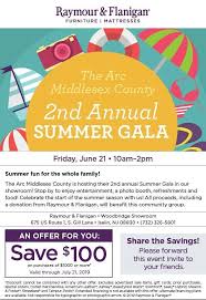How can i save even more at raymour & flanigan? The Arc Middlesex County Raymour Flanigan S Summer Gala Party Tapinto