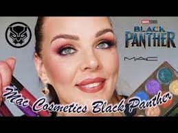 mac cosmetics black panther makeup