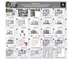 Architecture House Plans Metric