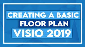 floor plan in microsoft visio 2019