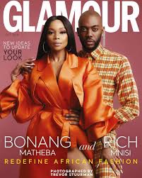 Последние твиты от rich mnisi (@therichmnisi). Rich Mnisi Bonang Matheba Are Redefining African Fashion As They Cover Glamour Sa S Latest Issue Bn Style