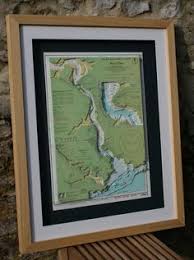 72 Best Framed 3d Nautical Relief Charts Images In 2019