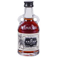 kraken black ed rum 94 proof 50 ml