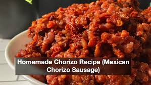 homemade mexican chorizo sausage