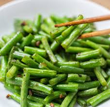 crispy garlic stir fried green beans