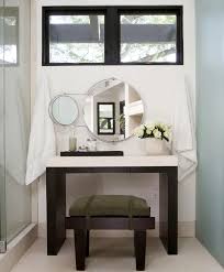 bathroom vanities with a makeup table