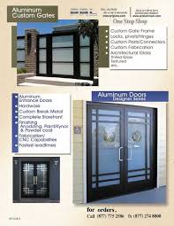 Aluminum Gates And Entrance Doors Prl