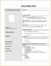 Fresher Resume Sample of a Fresher B Tech Mechanical with    