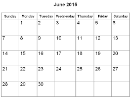 Printable June Calendar 2015 10 Pretty Calendars For June 2015