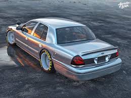 For a car like the crown victoria, the move to rack and pinion steering in 2003 was a big step backward, not forward. Nascar Inspired Crown Victoria Rendering Packs Blown Coyote Power