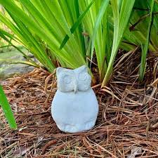 Concrete Garden Owl Statue