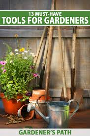 13 essential gardening tools gardener