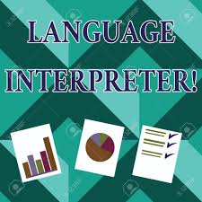 Word Writing Text Language Interpreter Business Photo Showcasing