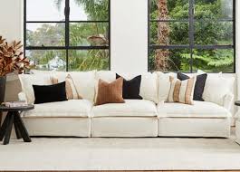 Toorak 4 Seat Sofa Premium Fabric