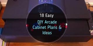 18 easy diy arcade cabinet plans ideas