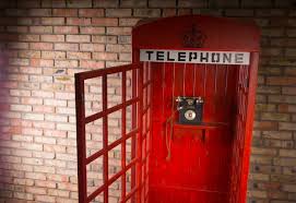 Red British Telephone Booth