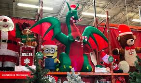 Lighted red & white candy cane outdoor christmas window silhouette $242.99 $404.99. The Home Depot A Very Gary Christmas How An Inflatable Dragon Became Home Depot S Unofficial Holiday Mascot