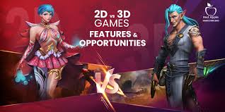 2d vs 3d games what are the