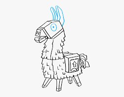 3d optical illusion on paper with. How To Draw Llama From Fortnite Draw A Fortnite Llama Free Transparent Clipart Clipartkey