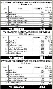 Emis Hafizabad Pay Package Chart Of Newly Recruited Ese