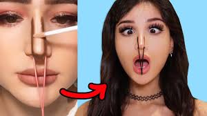 trying beauty hacks to see if they