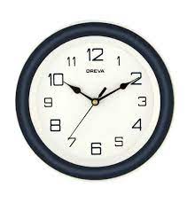 Oreva Blue Standard Wall Clocks Size