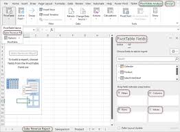 pivot tables in excel a step by step