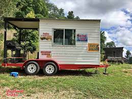 food concession trailer with porch