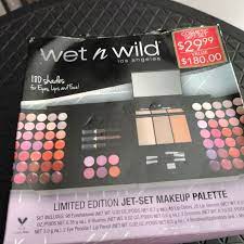 wet n wild makeup set 180 piece jet set