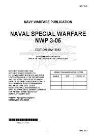 u s navy special warfare manual nwp 3