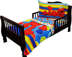 Beds mattresses wardrobes bedding chests of drawers mirrors. Buy Sesame Street Elmo 4 Piece Toddler Bed Set Online At Low Prices In India Amazon In