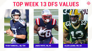 My vision was to leverage my knowledge of algorithms and optimization methods to help me build the perfect draftkings football lineup each week. Week 13 Nfl Dfs Picks Best Value Players Sleepers For Draftkings Fanduel Daily Fantasy Football Lineups