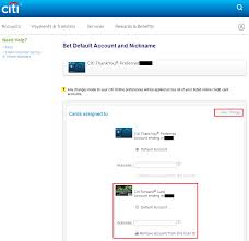 how to remove unlink citi credit card