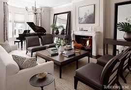 lovely living room baby grand piano