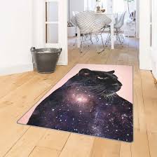 rug panther with galaxy